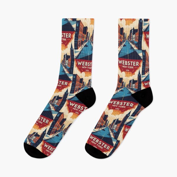 Item preview, Webster New York 1950s USA Vintage Travel Tourism designed and sold by TravelersGems.