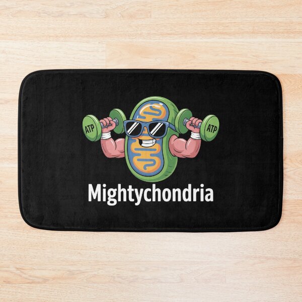 Item preview, Mightychondria, funny science and biology pun designed and sold by NoetherSym.