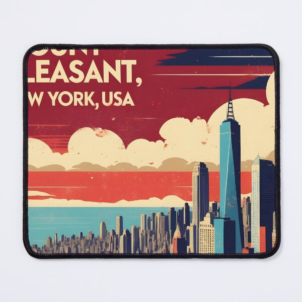 Item preview, Mount pleasant New York 1950s USA Vintage Travel Tourism designed and sold by TravelersGems.