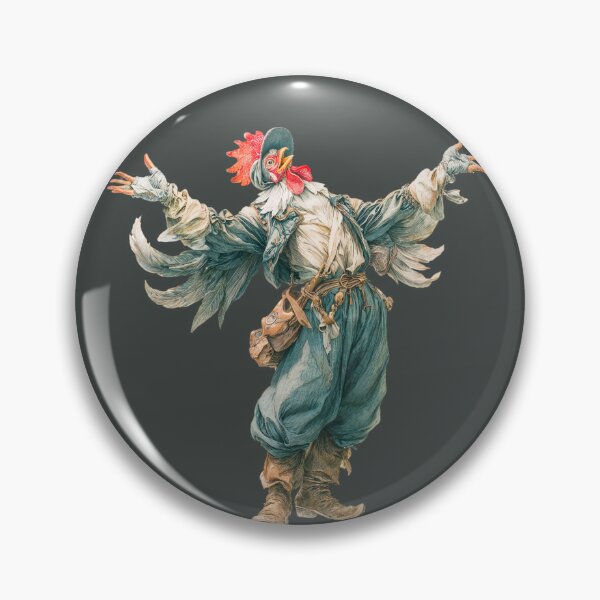 Item preview, Rooster Dressed as Renaissance Adventurer designed and sold by Anastasiia Yurevych.