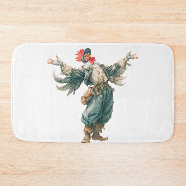 Item preview, Rooster Dressed as Renaissance Adventurer designed and sold by Anastasiia Yurevych.