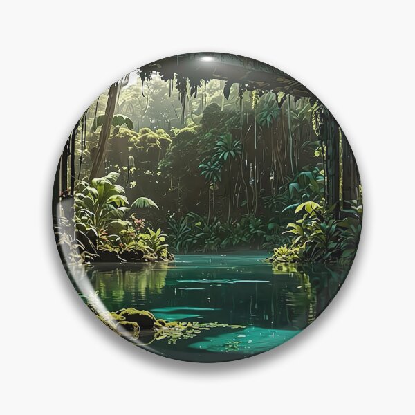 Item preview, The Pond of Forgotten Ruins designed and sold by PixelParadies.