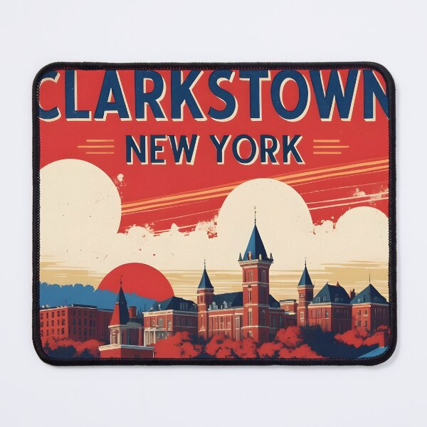 Item preview, Clarkstown New York 1950s USA Vintage Travel Tourism designed and sold by TravelersGems.