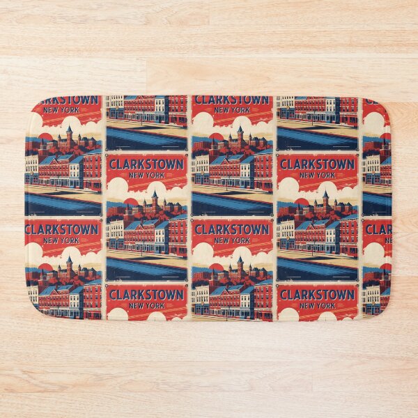 Item preview, Clarkstown New York 1950s USA Vintage Travel Tourism designed and sold by TravelersGems.