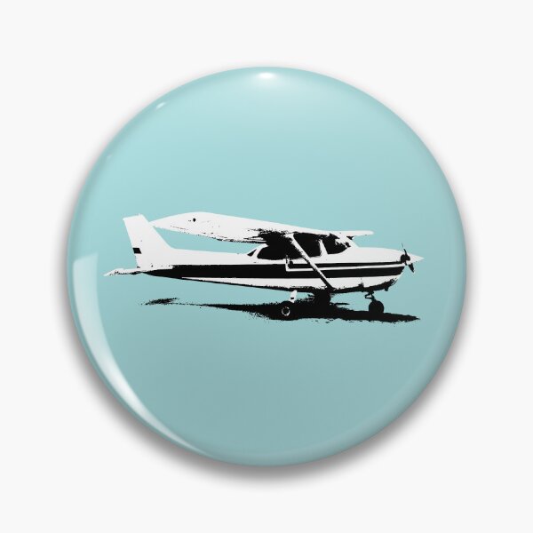 Item preview, Classic high wing light aircraft black and white designed and sold by soitwouldseem.