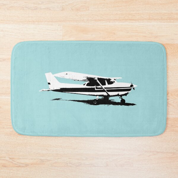 Item preview, Classic high wing light aircraft black and white designed and sold by soitwouldseem.