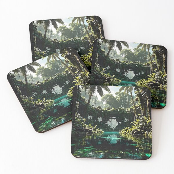 Item preview, The hidden lagoon designed and sold by PixelParadies.