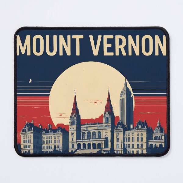 Item preview, Mount Vernon New York 1950s USA Vintage Travel Tourism designed and sold by TravelersGems.