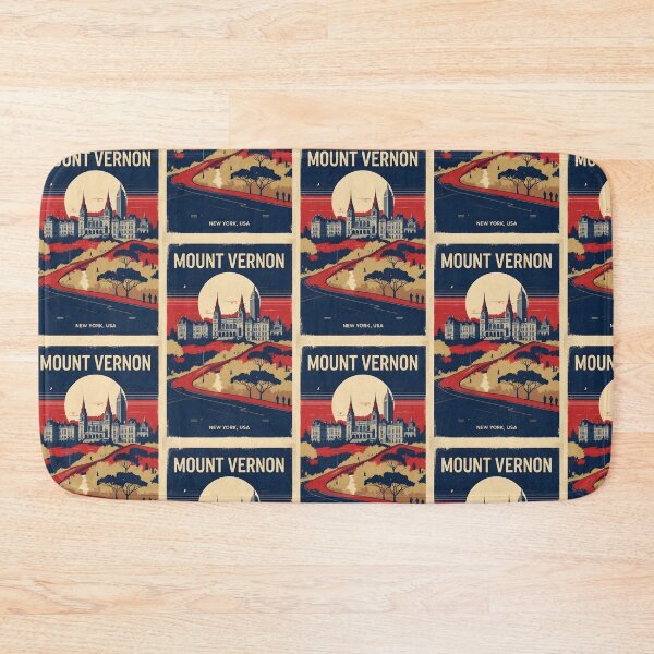 Item preview, Mount Vernon New York 1950s USA Vintage Travel Tourism designed and sold by TravelersGems.