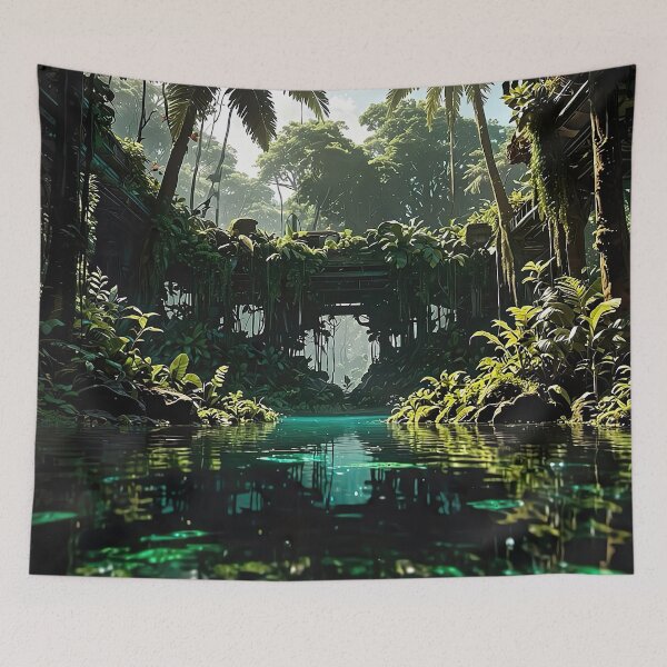 Item preview, The hidden lagoon designed and sold by PixelParadies.