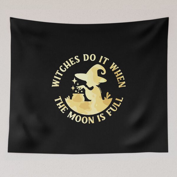 Item preview, Witches Do It When the Moon is Full Cheeky Witch® designed and sold by cheekywitch.