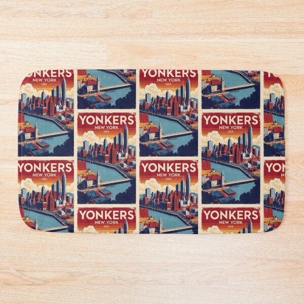 Item preview, Yonkers New York 1950s USA Vintage Travel Tourism designed and sold by TravelersGems.
