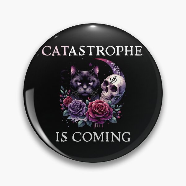 Item preview, Catastrophe Is Coming Cat designed and sold by Viikis.