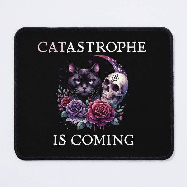 Item preview, Catastrophe Is Coming Cat designed and sold by Viikis.
