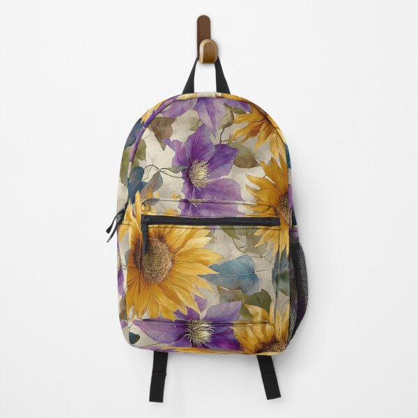 Item preview, Sunflowers Clematis designed and sold by Tina Veenstra.