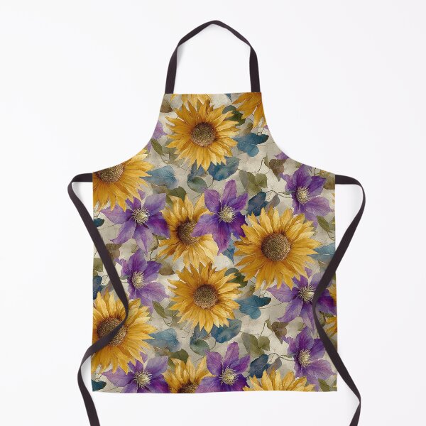Item preview, Sunflowers Clematis designed and sold by Tina Veenstra.