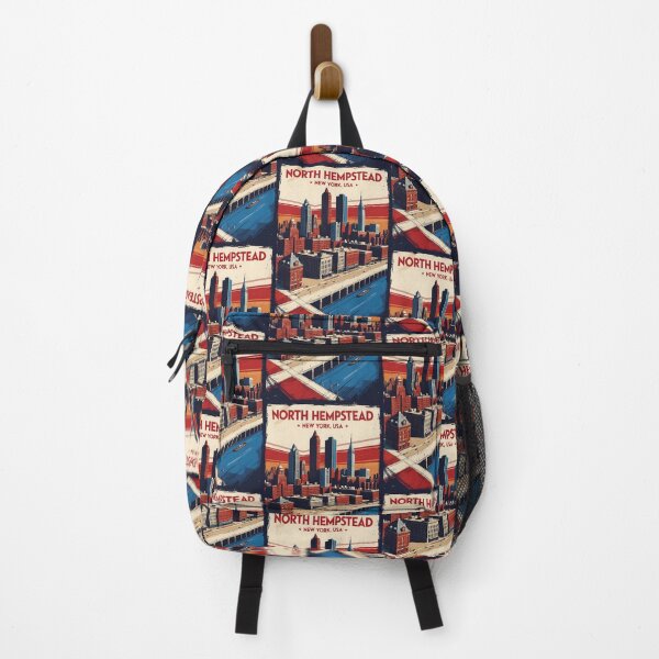 Item preview, North Hempstead New York 1950s USA Vintage Travel Tourism designed and sold by TravelersGems.