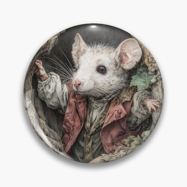 Item preview, Fantasy Mouse Character in Woodland Costume designed and sold by Anastasiia Yurevych.