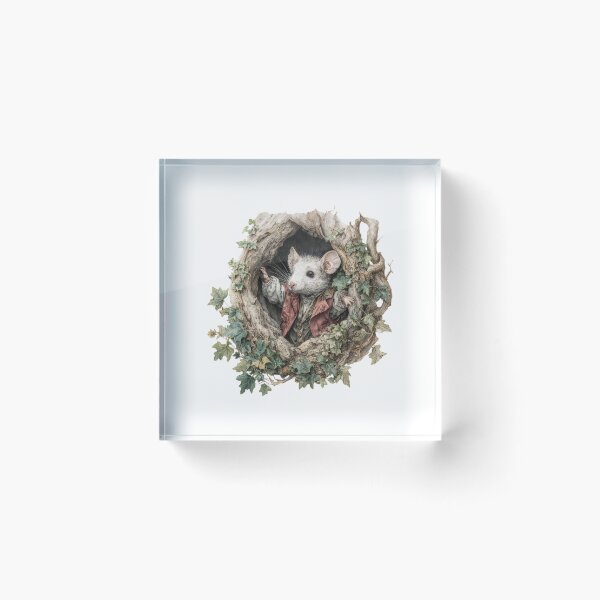 Item preview, Fantasy Mouse Character in Woodland Costume designed and sold by Anastasiia Yurevych.