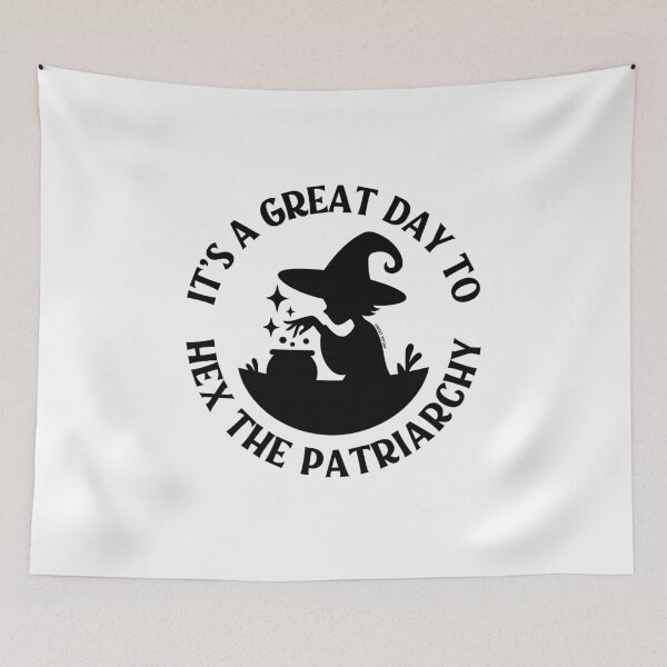Item preview, It's a Great Day to Hex The Patriarchy Cheeky Witch® designed and sold by cheekywitch.