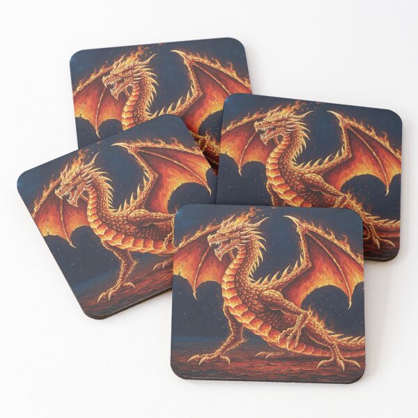 Item preview, fire Dragon designed and sold by LilithsDesires.