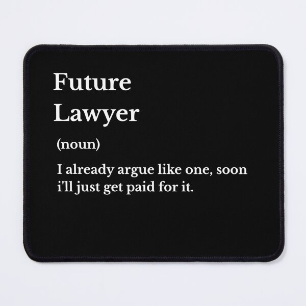 Item preview, Future Lawyer Funny Gift designed and sold by Aetheriswork.