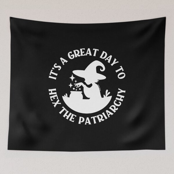 Item preview, It's a Great Day to Hex The Patriarchy Cheeky Witch® designed and sold by cheekywitch.