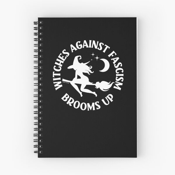 Item preview, Witches Against Fascism Brooms Up Cheeky Witch® designed and sold by cheekywitch.