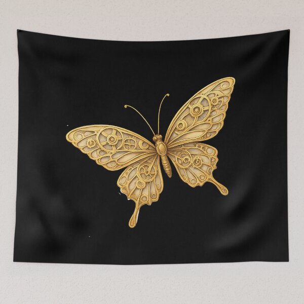 Item preview, Golden Clockwork Butterfly designed and sold by ArcadiaSilence.