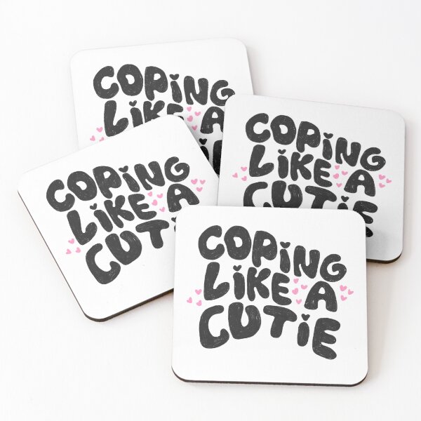 Item preview, Coping like a cutie designed and sold by pinkyfish1010.