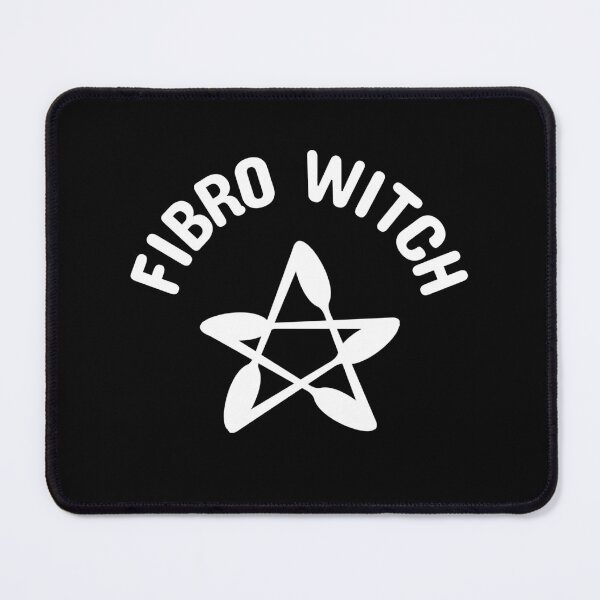 Item preview, Fibro Witch with Spoonie Pentagram Fibromyalgia Awareness Cheeky Witch® designed and sold by cheekywitch.