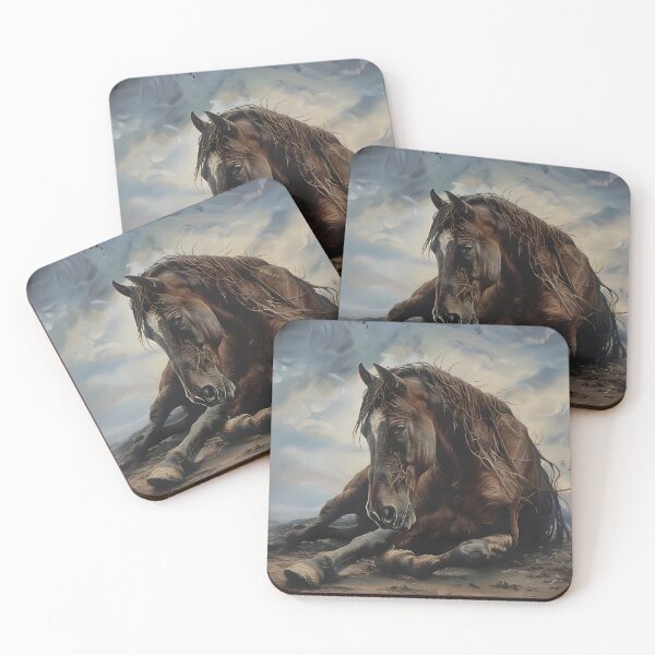 Item preview, . Dark & Atmospheric Style of the horse designed and sold by Kat's Design Hub.