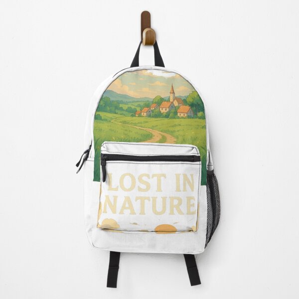 Item preview, Lost in Nature – Anime Countryside Landscape designed and sold by NuboDesigns.