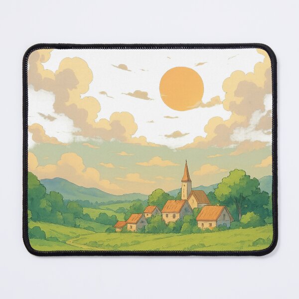 Item preview, Lost in Nature – Anime Countryside Landscape designed and sold by NuboDesigns.