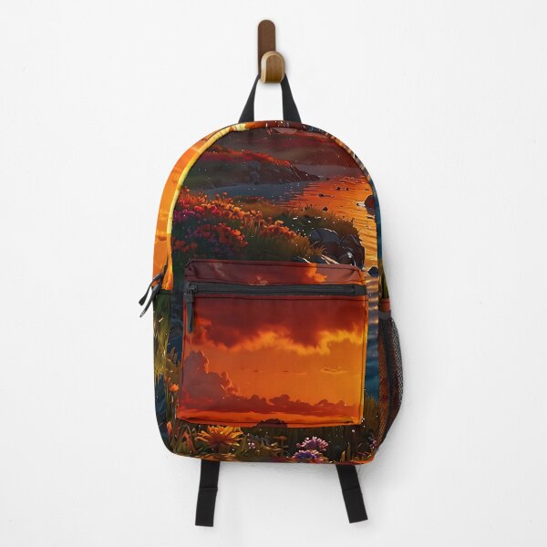 Item preview, Sunset at the estuary designed and sold by PixelParadies.