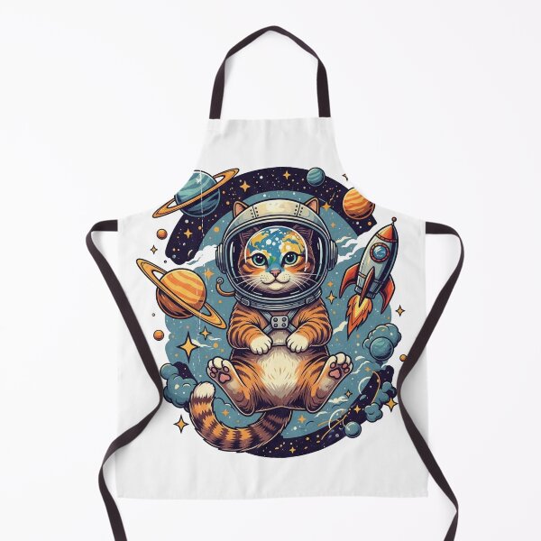 Aperçu de l'œuvre Chat astronome créée et vendue par MK-Aart.