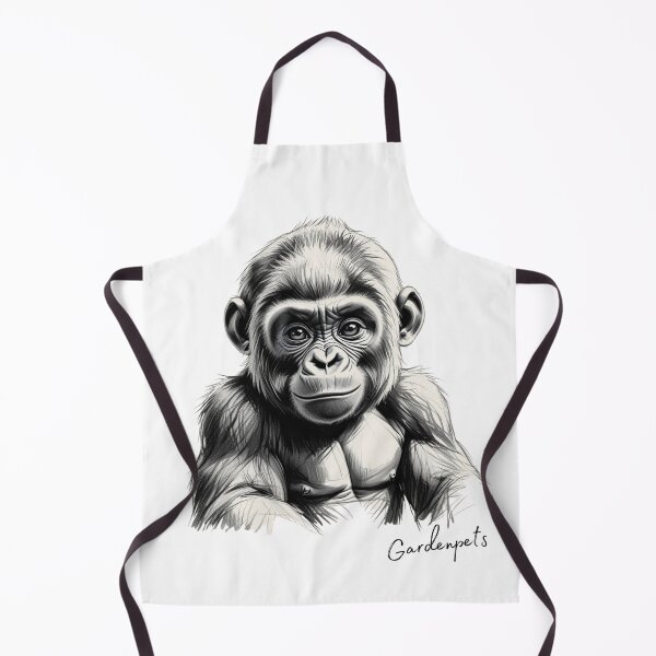 Item preview, Cute monkey for Gardenpets designed and sold by Gardenpets.