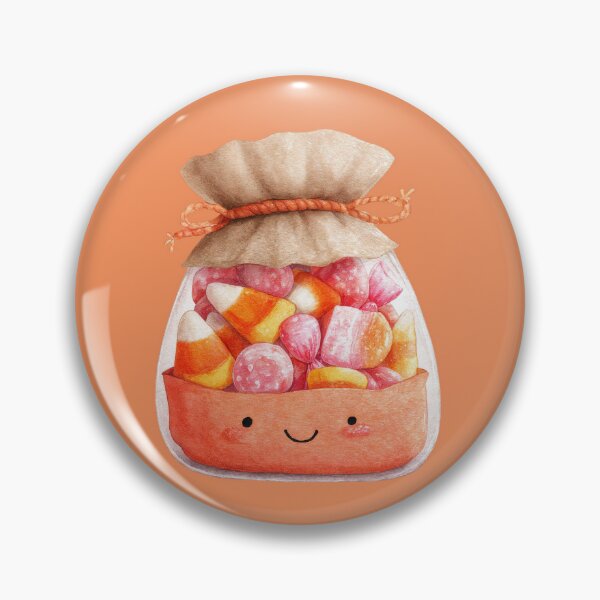 Item preview, Cute Halloween Candy Bag with Kawaii Sweets designed and sold by Anastasiia Yurevych.