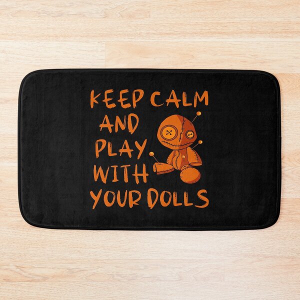 Item preview, Keep Calm and Play with your Dolls Halloween Cheeky Witch® designed and sold by cheekywitch.