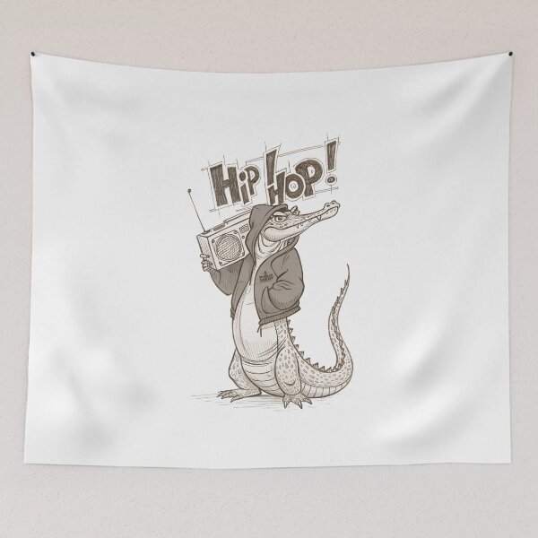 Item preview, Hip Hop Croc designed and sold by NickTaroDesign.