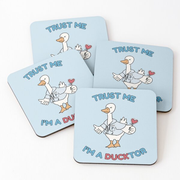Item preview, TRUST ME I'M A DUCKTOR designed and sold by HugSomeNettles.
