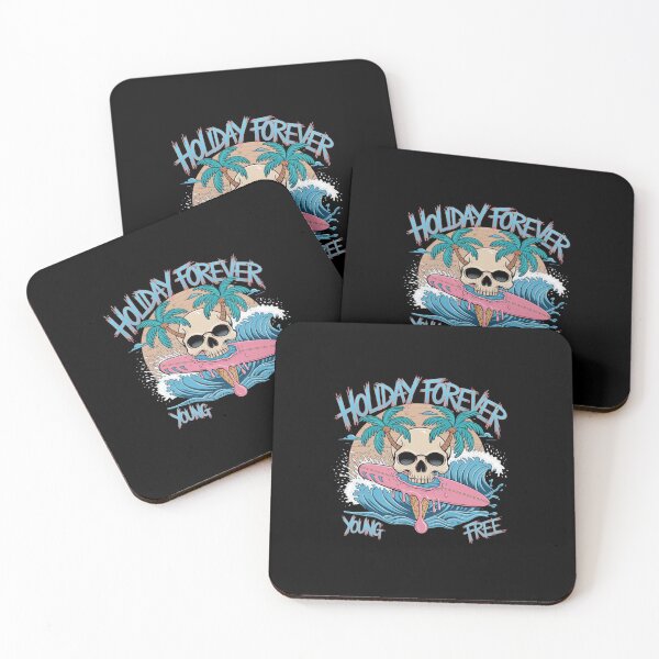 Item preview, Holiday Forever Skull Surf designed and sold by PhilllandArt.