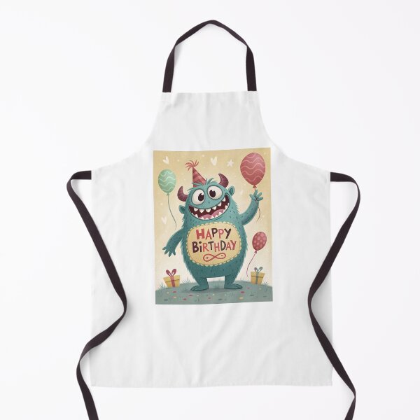 Item preview, Happy Birthday Monster card designed and sold by DesignAFind.