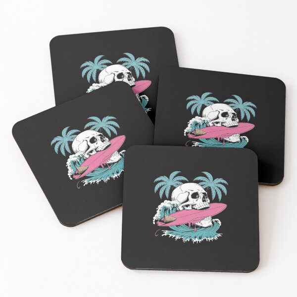 Item preview, Skull Surf Ice Wave designed and sold by PhilllandArt.