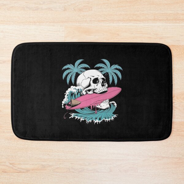 Item preview, Skull Surf Ice Wave designed and sold by PhilllandArt.