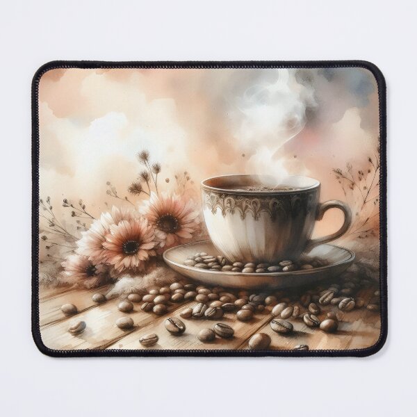 Item preview, Vintage Brew & Blossoms designed and sold by Coffee Lifestyle.