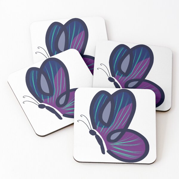 Item preview, butterfly in strong blue tones designed and sold by LiskoDesign.