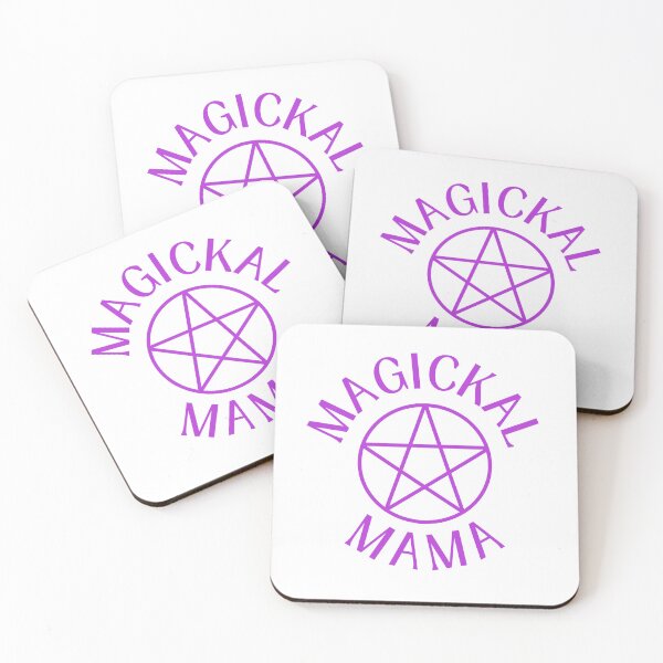 Item preview, Magickal Mama with Purple Pentacle Cheeky Witch® designed and sold by cheekywitch.