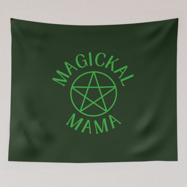 Item preview, Magickal Mama with Green Pentacle Cheeky Witch® designed and sold by cheekywitch.