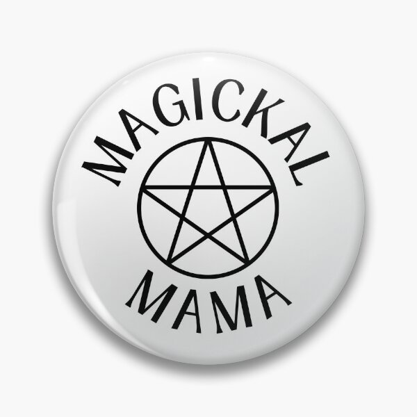 Artikelvorschau, Magickal Mama mit schwarzem Pentagramm Cheeky Witch® entworfen und verkauft von cheekywitch.